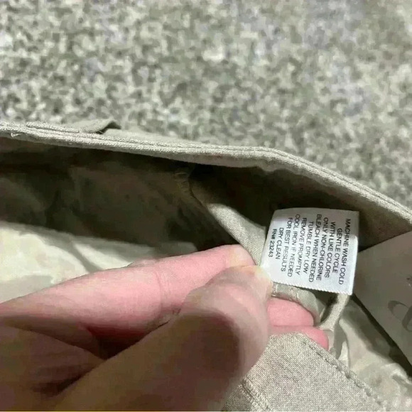 New York And Company City Stretch Luxe Ankle Slim Stretch Tan Pants Size 6 NWT - Picture 11 of 12